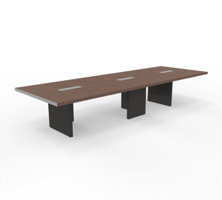Elegante Konferensbord Elegante mötesbord lackade ben, 420x140 cm