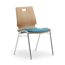 Utbildningsstolar Uno utbildningsstol i trä