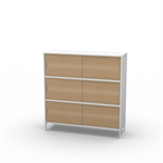 Neat 3xA4 B120 stängd Ek natur