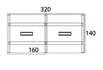 Bild 2 X7 bord 320x140 cm