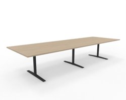 Konferensbord Modul T, längd: 360 cm 360 cm