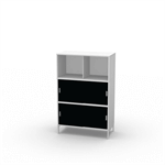 Neat 3xA4 B80 luckor nereX2 Svart 