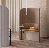 Skärmvägg & fåtölj Focus Pod med ryggkudde Med ryggkudde