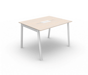 Piece högt 160x125 cm med kabellucka Med kabellucka