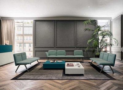 Exklusivt väntrum hos en tandläkare